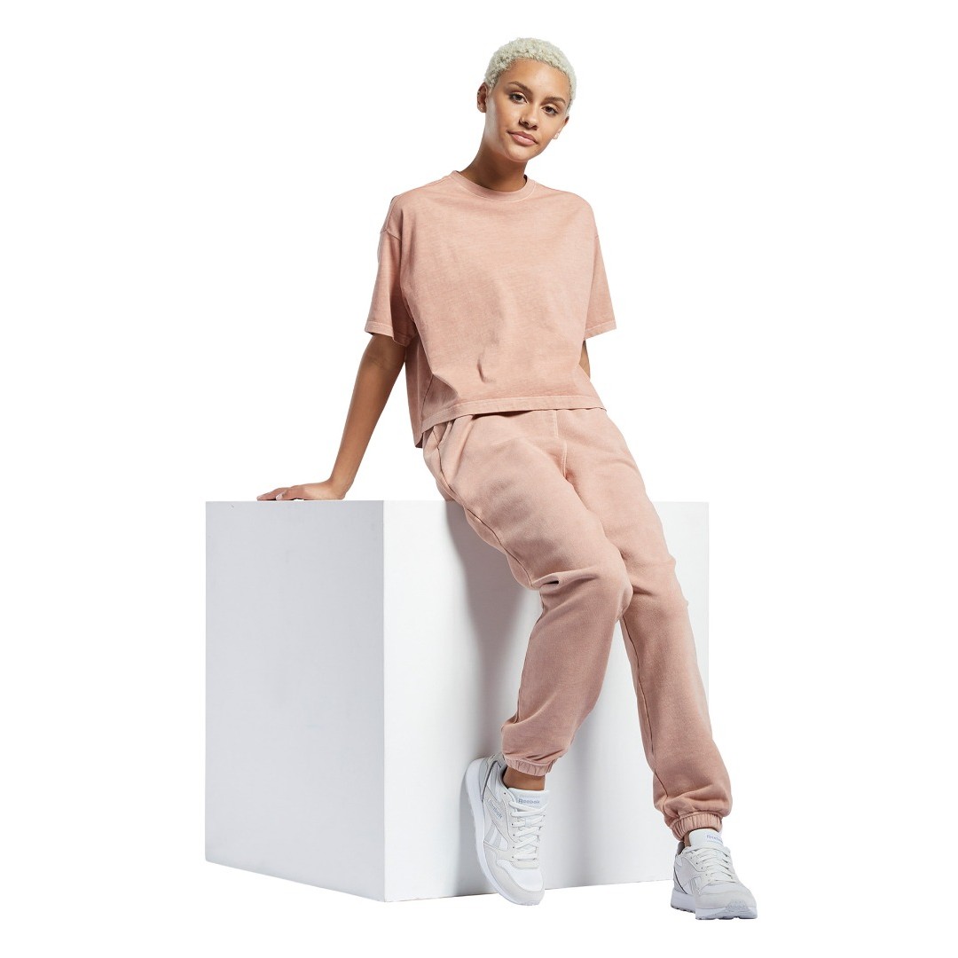 Reebok Classics CL RBK CROPPED T HB8625 Coral