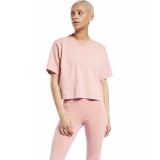 Reebok Classics CL ND CROPPED T-SHIRT H09019 Ροζ Εικόνα 