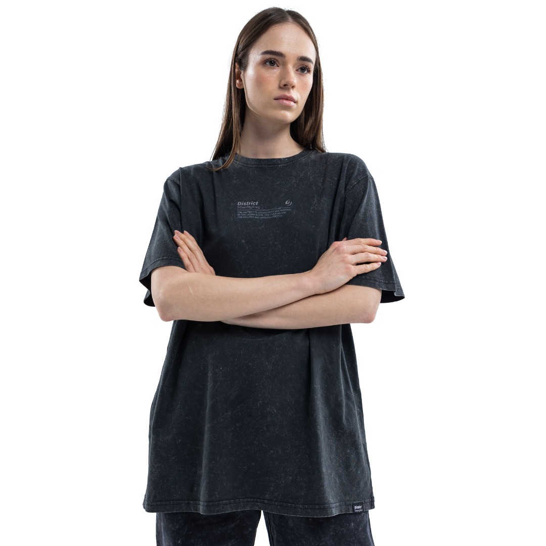 DISTRICT75 124WSS-052-071 Μαύρο
