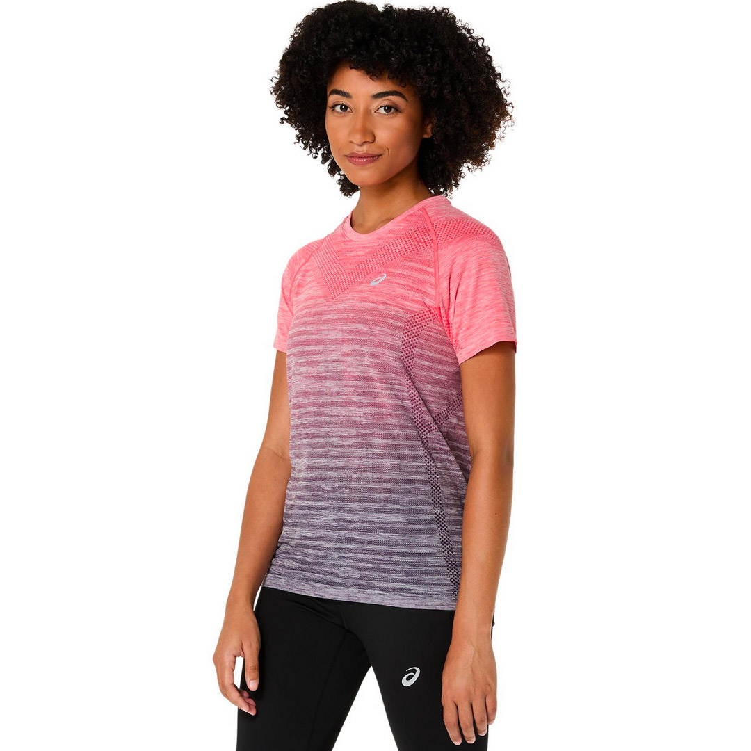 ASICS SEAMLESS SS TOP 2012C385-701 Πολύχρωμο