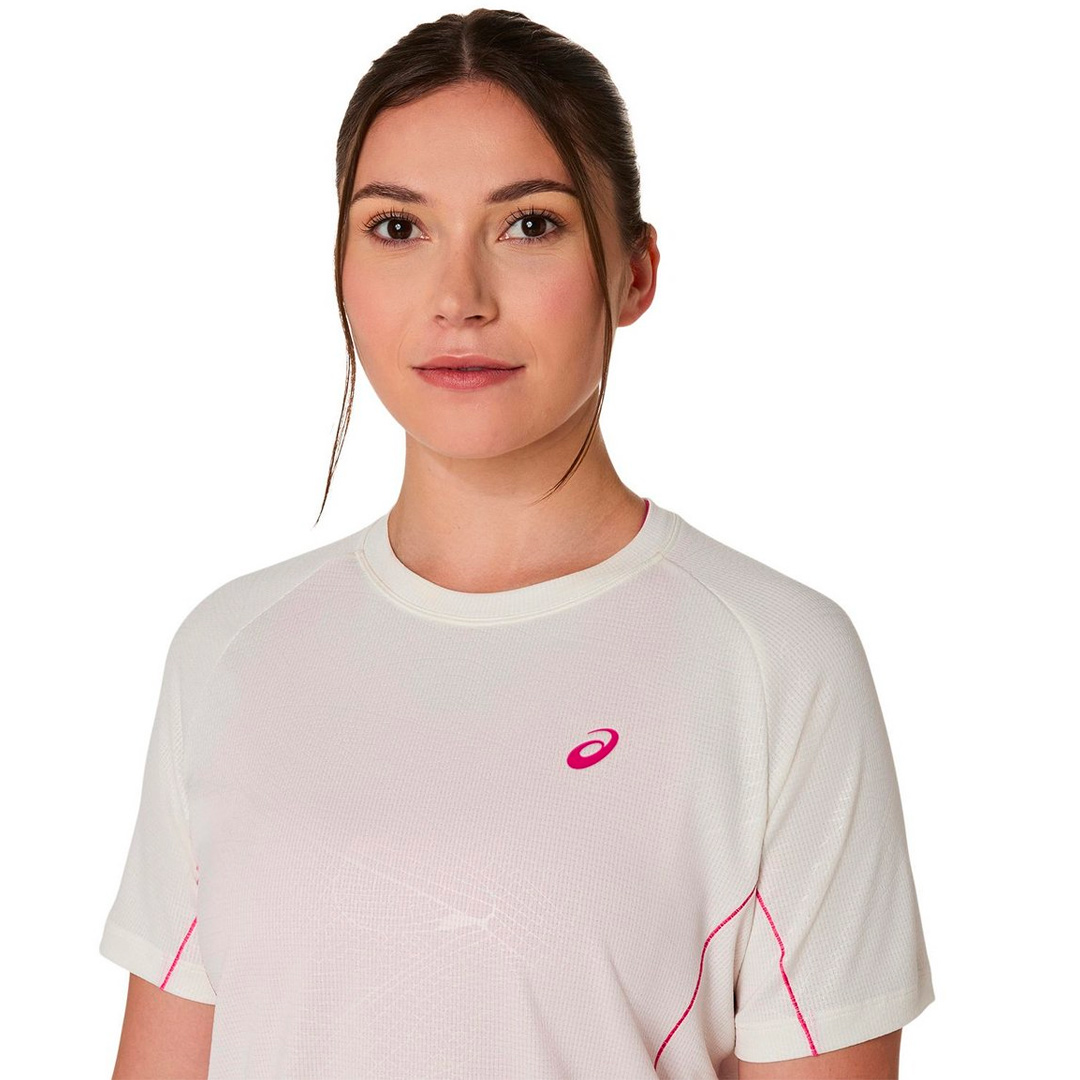 ASICS GAME ALL OVER PRINT SS TOP 2042A385-100 Ecru
