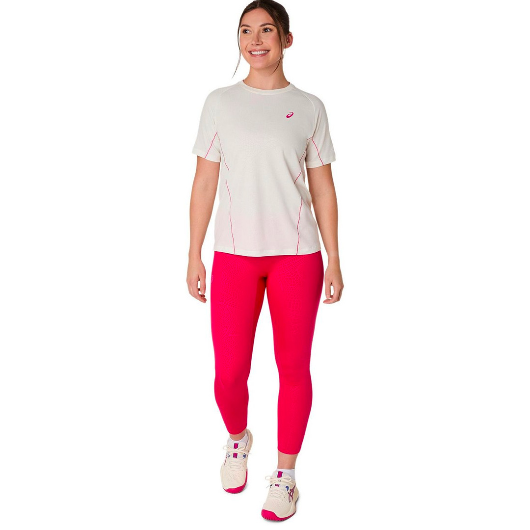 ASICS GAME ALL OVER PRINT SS TOP 2042A385-100 Ecru