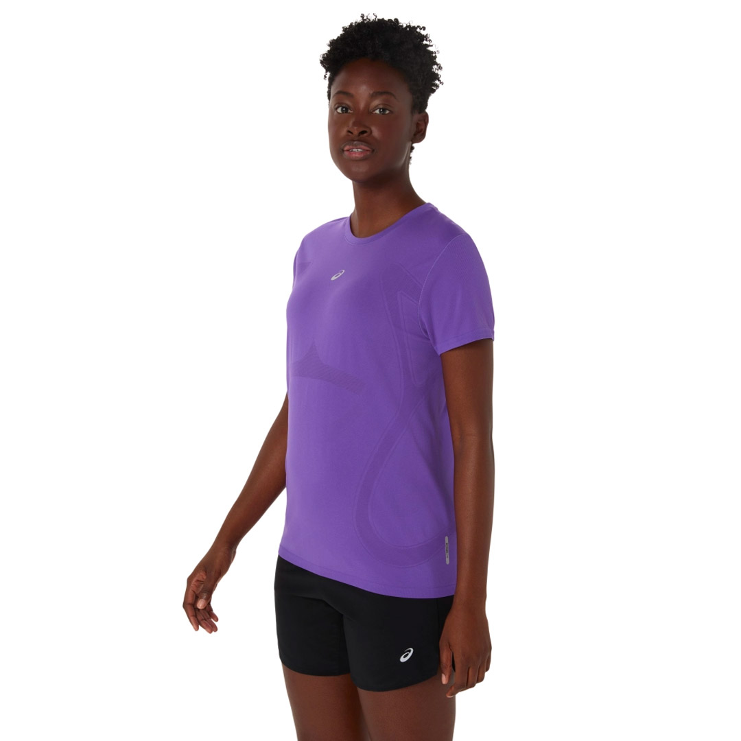 ASICS ROAD SEAMLESS SS TOP 2012D292-500 Purple