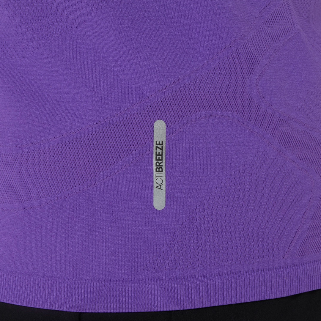 ASICS ROAD SEAMLESS SS TOP 2012D292-500 Purple