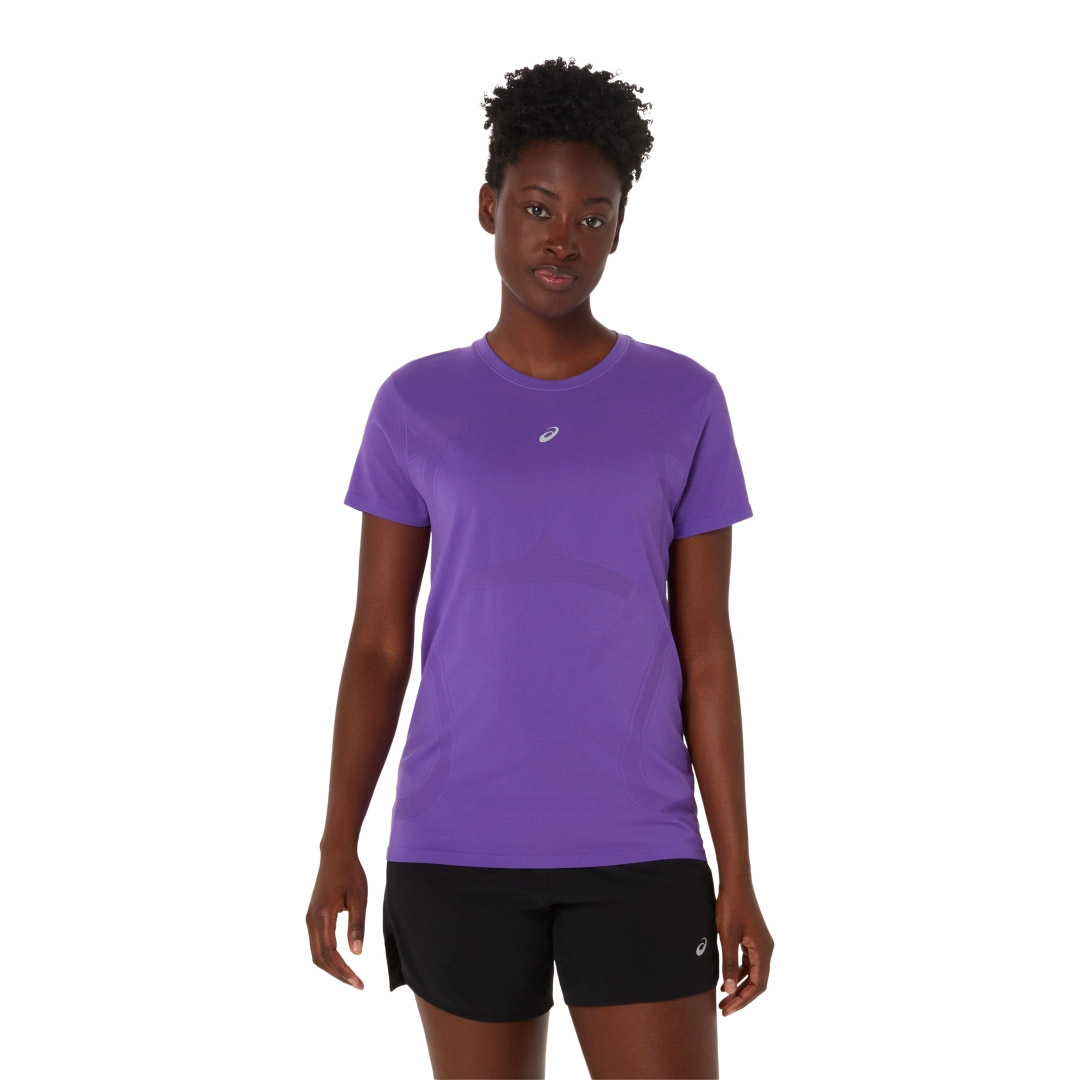 ASICS ROAD SEAMLESS SS TOP 2012D292-500 Purple