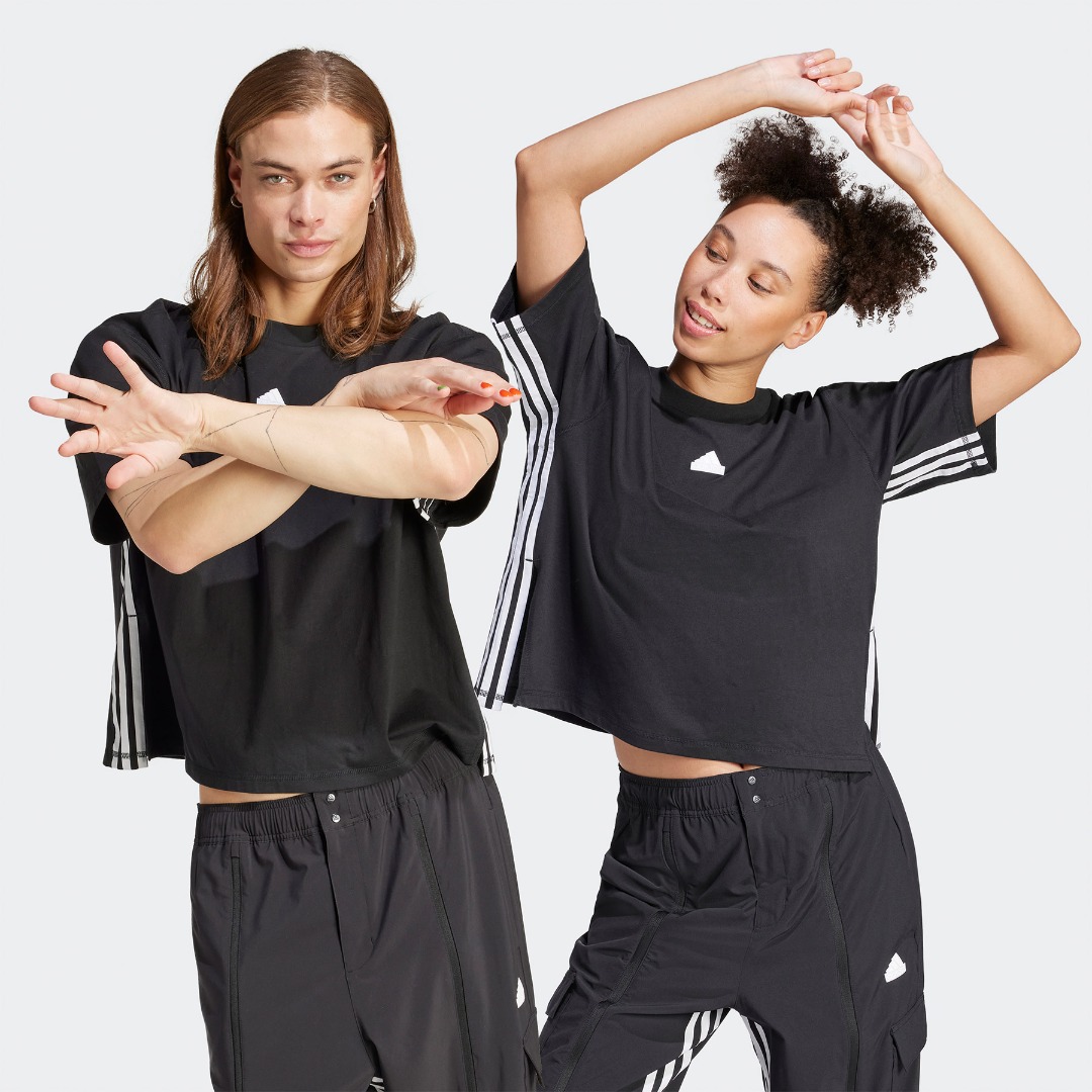adidas sportswear DANCE TEE IN1818 Μαύρο