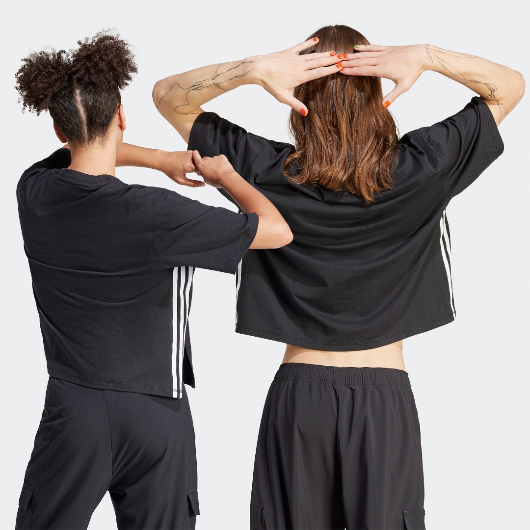 adidas sportswear DANCE TEE IN1818 Μαύρο