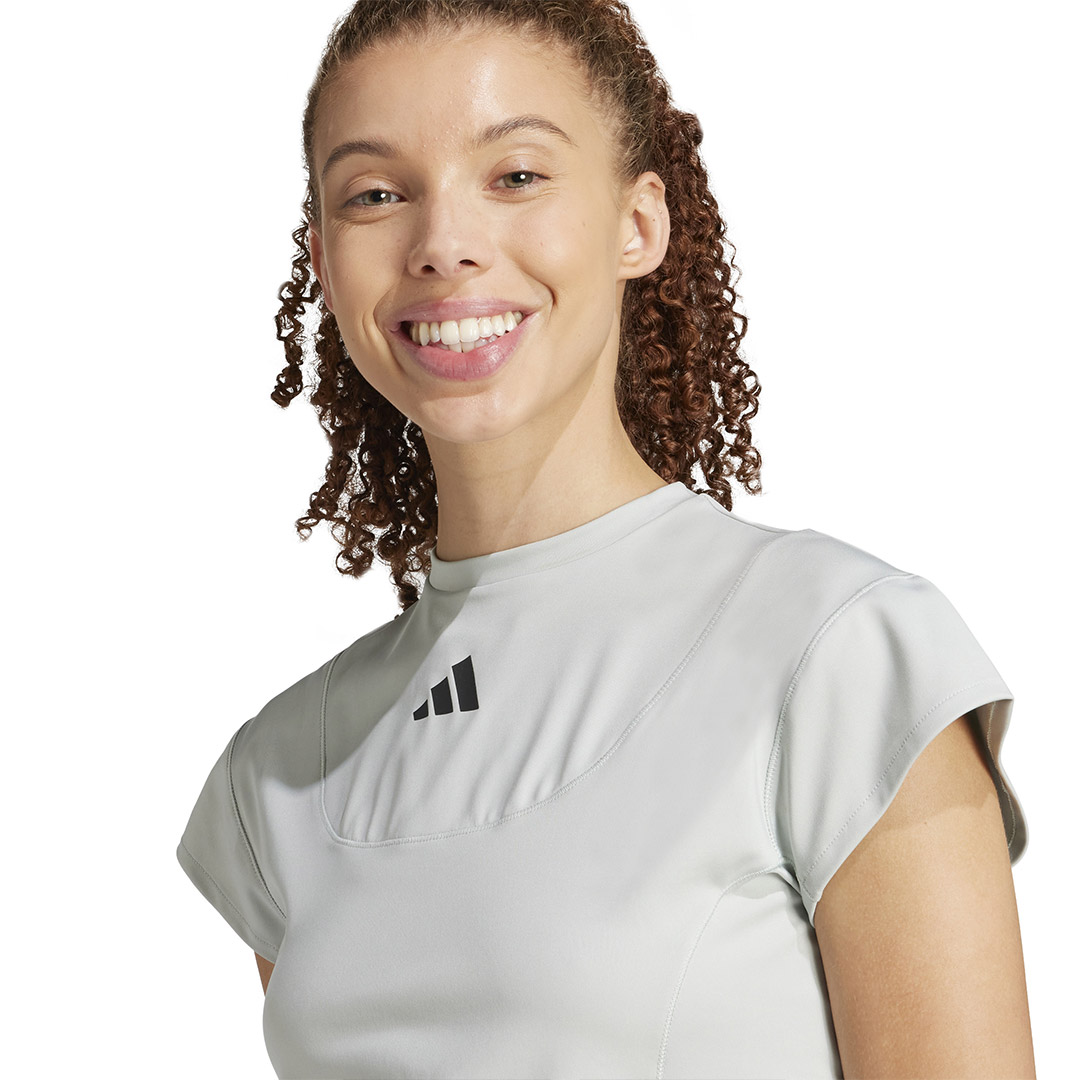 adidas sportswear W CE G CRO TEE JC5067 Grey