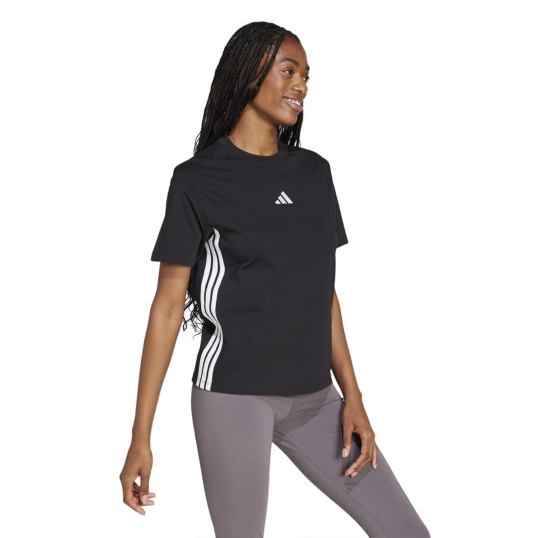 adidas sportswear W 3S SJ T JD0846 Μαύρο