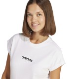 adidas sportswear W LIN SJ T JC8239 Λευκό Εικόνα 1