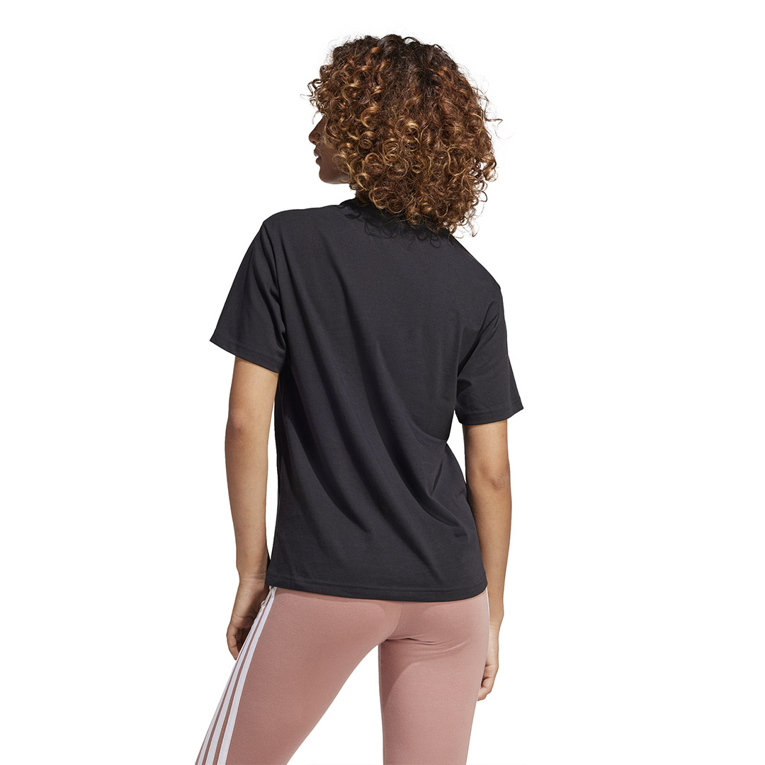 adidas sportswear W C CAMO WV TEE JJ4105 Μαύρο