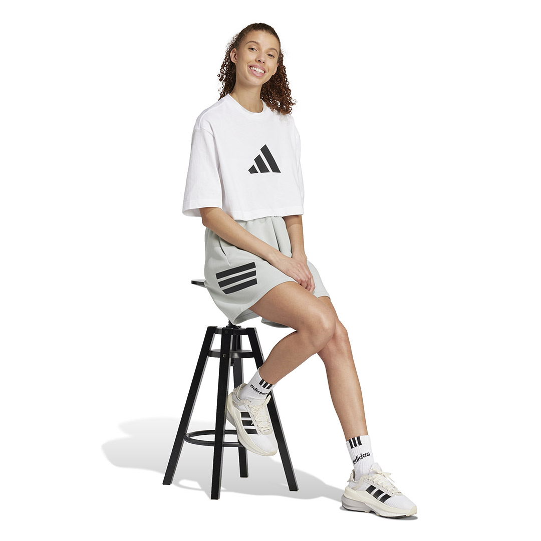adidas sportswear W FI 3B TEE JE0132 White