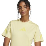adidas sportswear W Z.N.E. TEE JC5400 Κίτρινο Εικόνα 2
