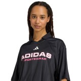 adidas sportswear W TIRO Q4 TEE JN2749 Μαύρο Εικόνα 1