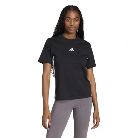 adidas sportswear W 3S SJ T JD0846 Μαύρο