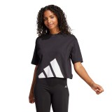 adidas sportswear W BL SJ BF T JG8736 Black Image 