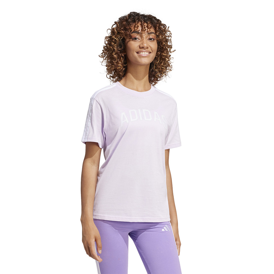 adidas sportswear W L SOFTS TEE JM0360 Λιλά