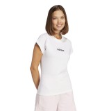 adidas sportswear W LIN SJ T JC8239 Λευκό Εικόνα 