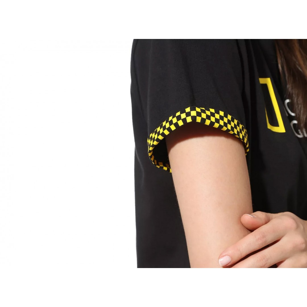 VANS X NATIONAL GEOGRAPHIC ROLL OUT T-SHIRT VA4RGPBLK-BLK Black