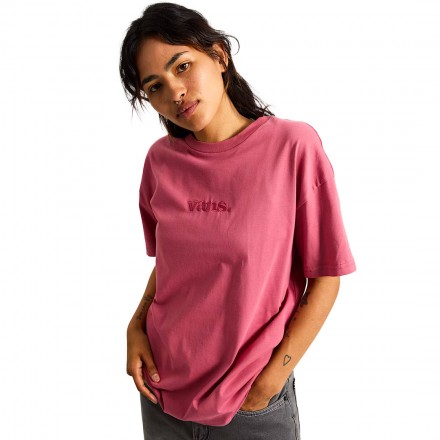 VANS W ESSENTIAL OS TEE VN000RANZRY-ZRY Pink