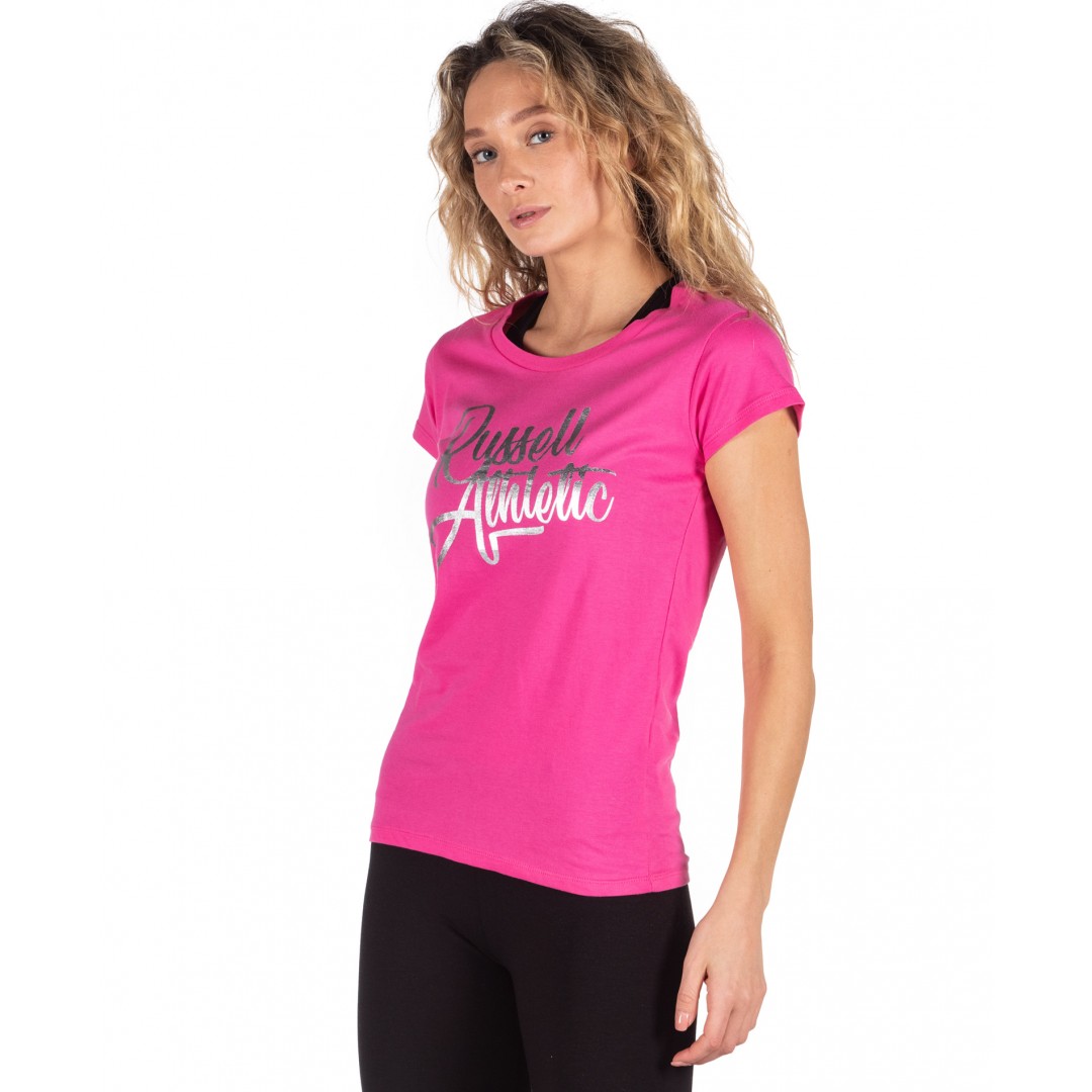 Russell Athletic WOMEN'S TEE A9-125-1-602 Ροζ