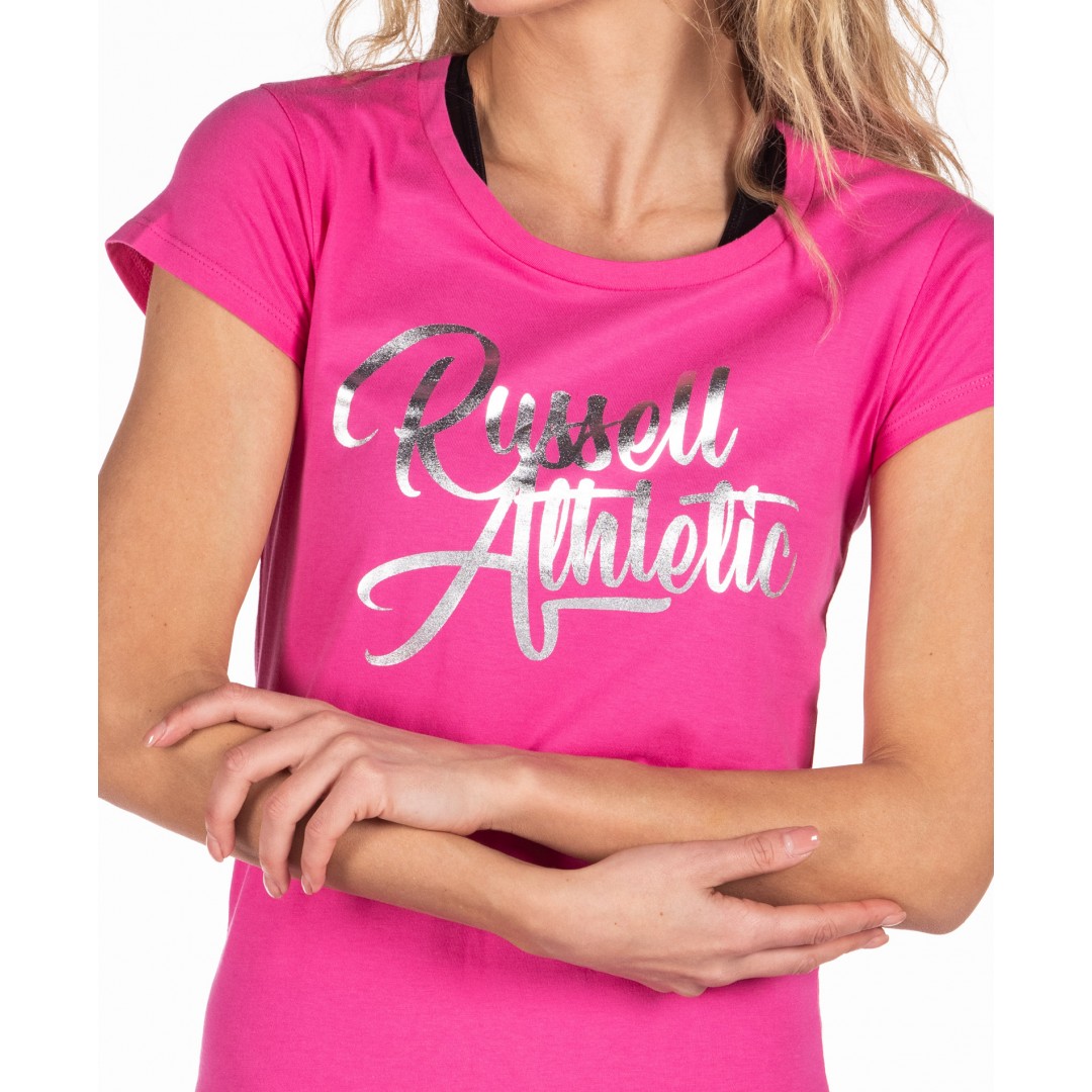 Russell Athletic WOMEN'S TEE A9-125-1-602 Ροζ