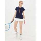 WILSON W TOKYO 2021 TECH TEE WRA811202-MARITIME BLUE Μπλε Εικόνα 1