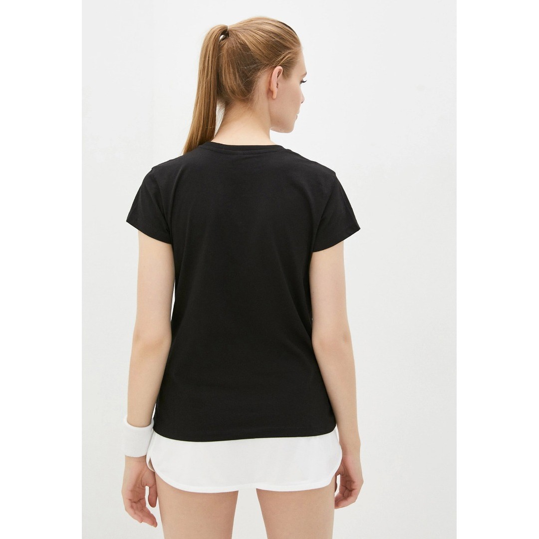 WILSON W TEAM II TECH TEE WRA795401-BK Μαύρο
