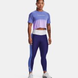 UNDER ARMOUR UA BRANDED DIP DYE CROP SS 1376750-495 Μωβ Εικόνα 4