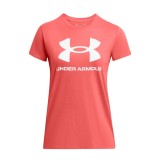 UNDER ARMOUR LIVE SPORTSTYLE GRAPHIC SSC 1356305-811 Κόκκινο Εικόνα 1
