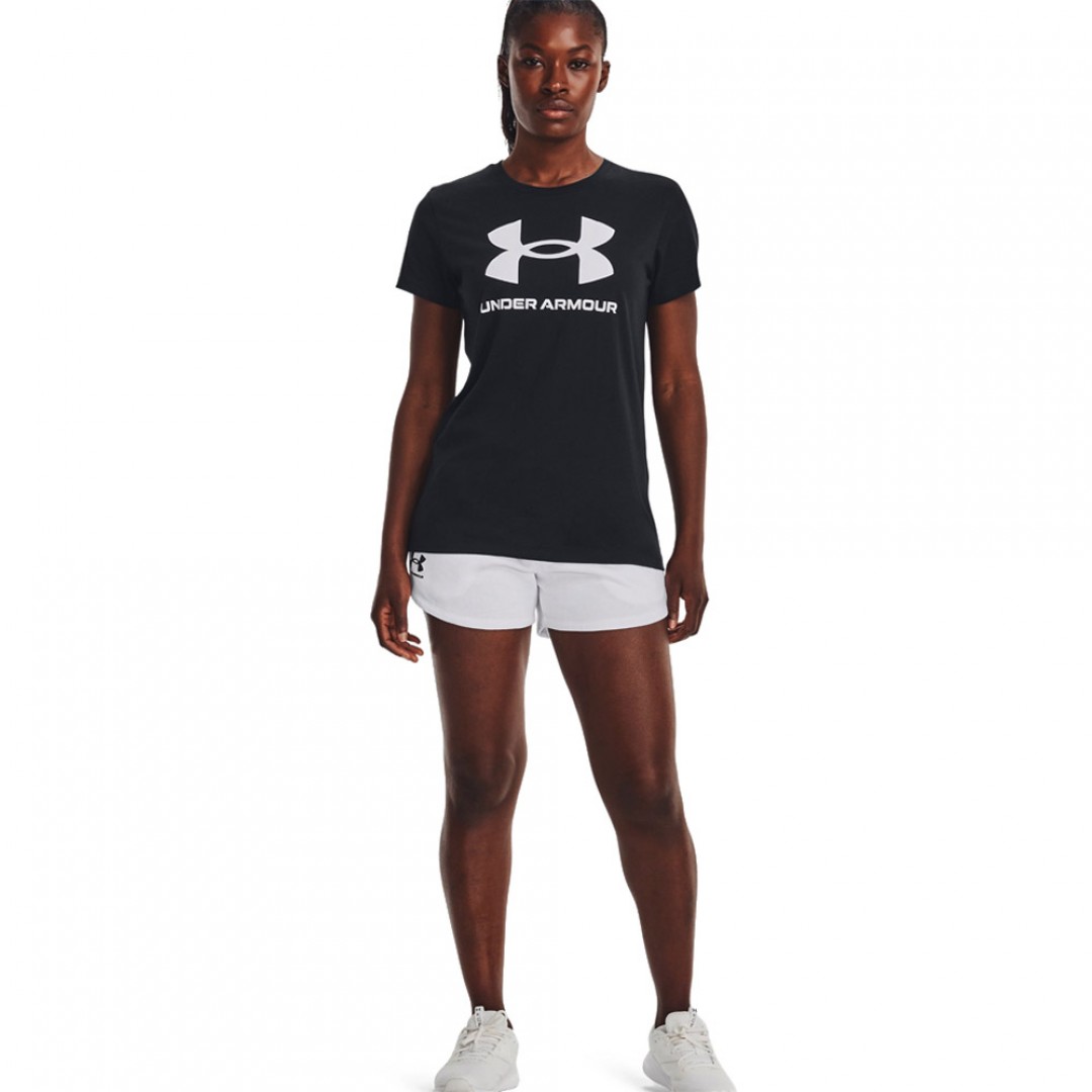UNDER ARMOUR LIVE SPORTSTYLE GRAPHIC SSC 1356305-001 Μαύρο