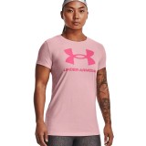 UNDER ARMOUR LIVE SPORTSTYLE GRAPHIC SSC 1356305-647 Ροζ