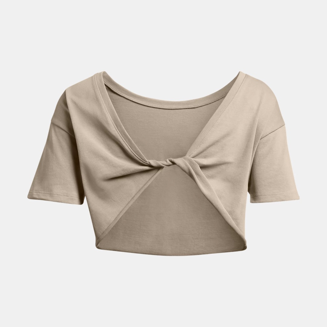 UNDER ARMOUR PJT RCK BALANCE GRAPHIC T 1383420-203 Μπέζ