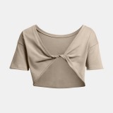 UNDER ARMOUR PJT RCK BALANCE GRAPHIC T 1383420-203 Μπέζ Εικόνα 2
