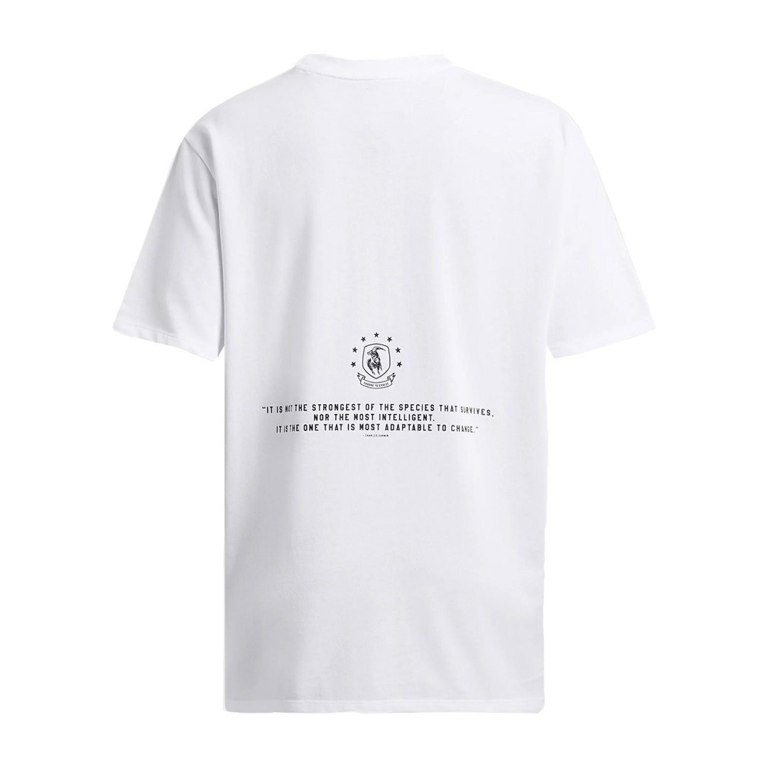 UNDER ARMOUR PROJECT ROCK W CAMPUS T Q3 1386440-100 Λευκό