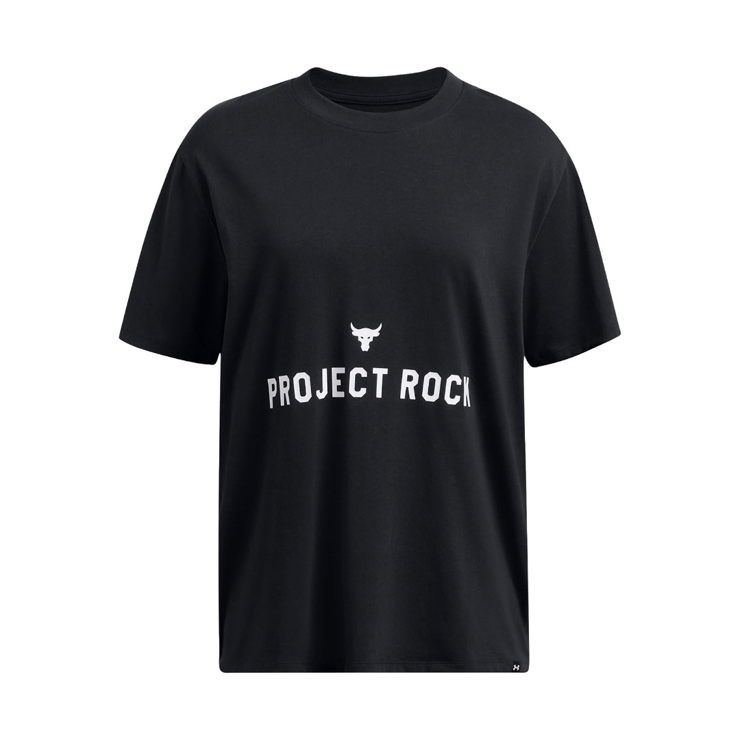 UNDER ARMOUR PROJECT ROCK W CAMPUS T Q3 1386440-001 Μαύρο