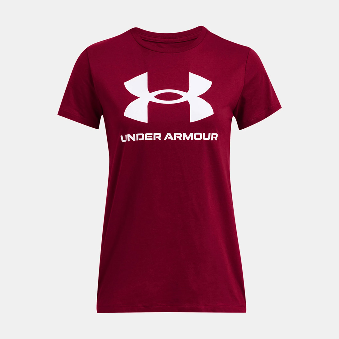 UNDER ARMOUR LIVE SPORTSTYLE GRAPHIC SSC 1356305-681 Μπορντό