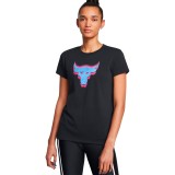 UNDER ARMOUR PJT RCK W UNDERGROUND CORE T 1382708-001 Μαύρο Εικόνα 