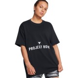 UNDER ARMOUR PROJECT ROCK W CAMPUS T Q3 1386440-001 Μαύρο Εικόνα 