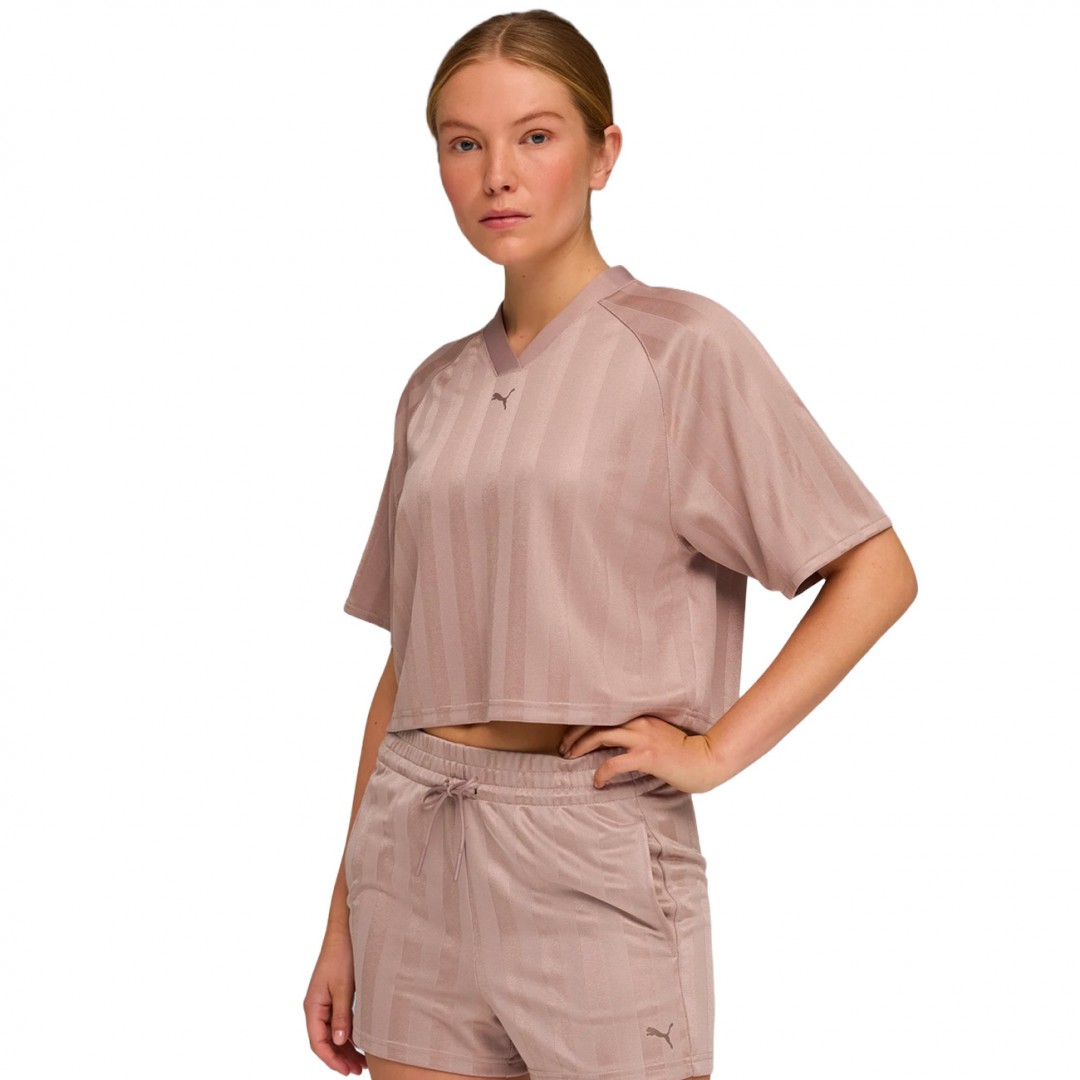 PUMA W LEAGUE JERSEY TOP 528483-88 Beige
