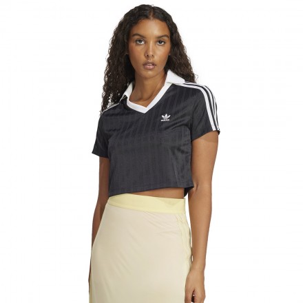 adidas Originals V-NECK POLO JD2606 Μαύρο