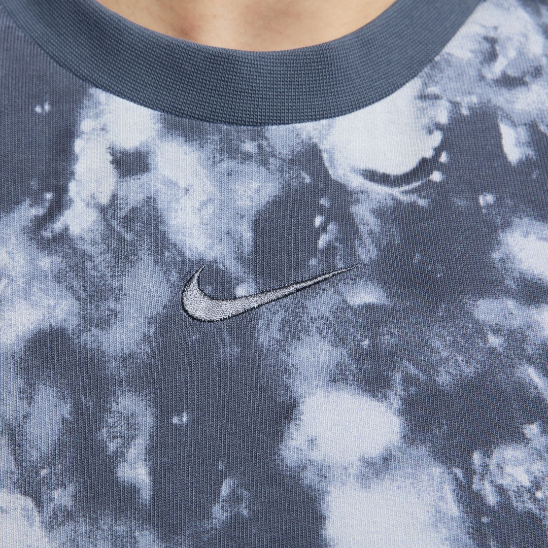 NIKE W NSW WVE DYE JRSY SL TOP A3 DV7924-015 Coal