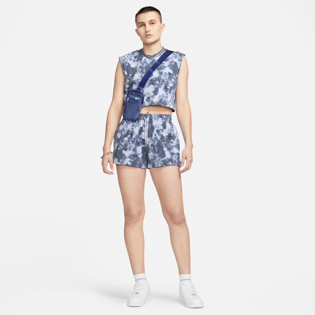 NIKE W NSW WVE DYE JRSY SL TOP A3 DV7924-015 Coal