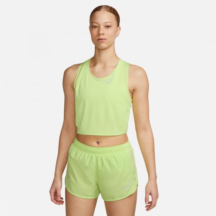 NIKE W NK FAST DF CROP TANK DD5921-736 Κίτρινο