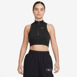 NIKE W NSW NK CHLL FT CRP HZ TANK FV7491-010 Μαύρο Εικόνα 