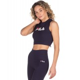 FILA INEZ CROP TANK LW016131-410 Blue Image 