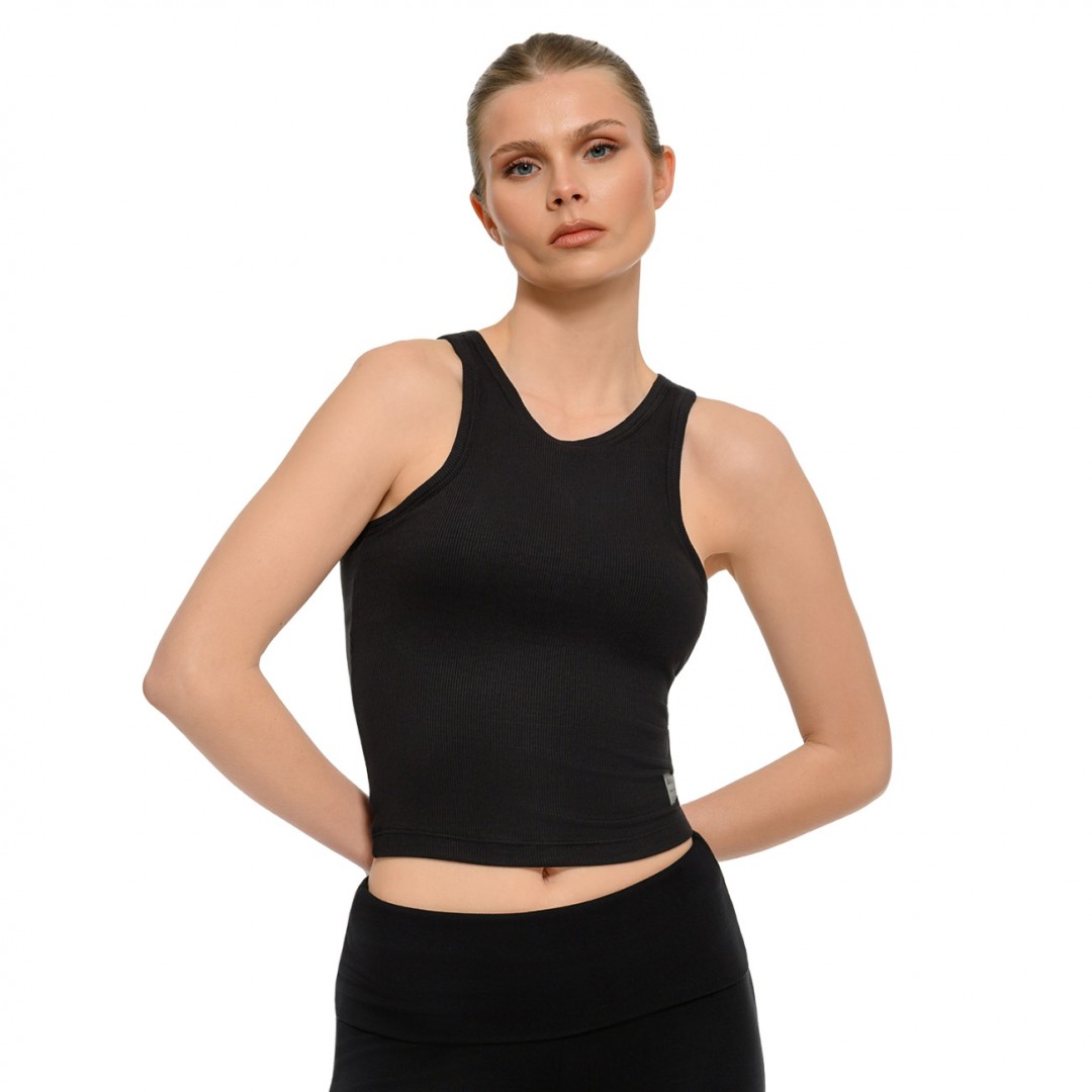 BODYTALK RIB STYLES TANK TOP SLEEVELESS 1261-905223-00100 Μαύρο