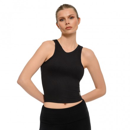 BODYTALK RIB STYLES TANK TOP SLEEVELESS 1261-905223-00100 Μαύρο