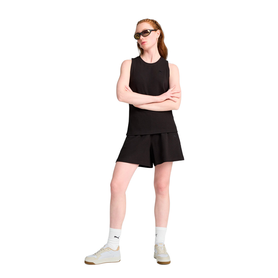 PUMA HER TANK TOP 685064-01 Μαύρο