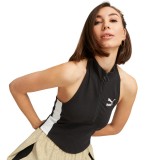 PUMA T7 TREND 7ETTER HALF-ZIP MOCK NECK TEE 538307-01 Μαύρο Εικόνα 